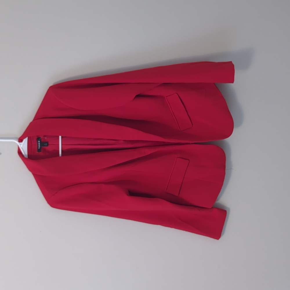 Red blazer